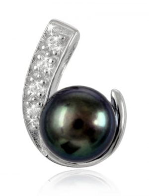 Zawieszka z perłą PF-70BBT-SLV4Z-CZ6