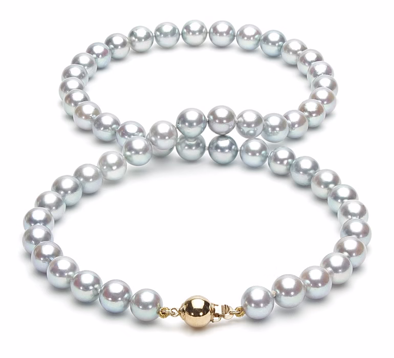 Komplet biżuterii z pereł SANBE-80S-BCYG14-CSS