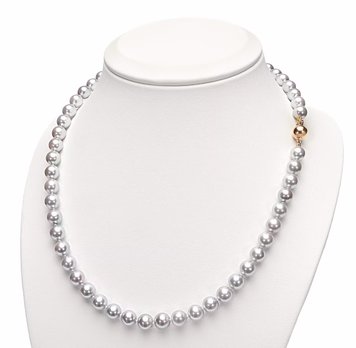 Komplet biżuterii z pereł SANBE-75S-BCYG14-CSS2