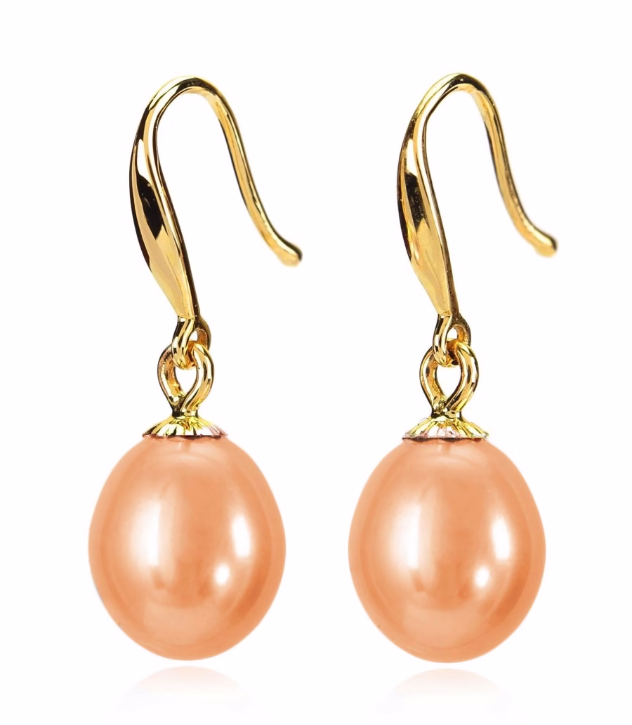 Kolczyki z perłami EF-80PDS-BYG14-CSEBS